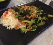 Broccoli med rejer