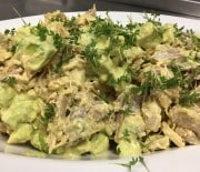 Hønsesalat med avocado