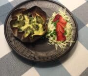 Tortilla med broccoli