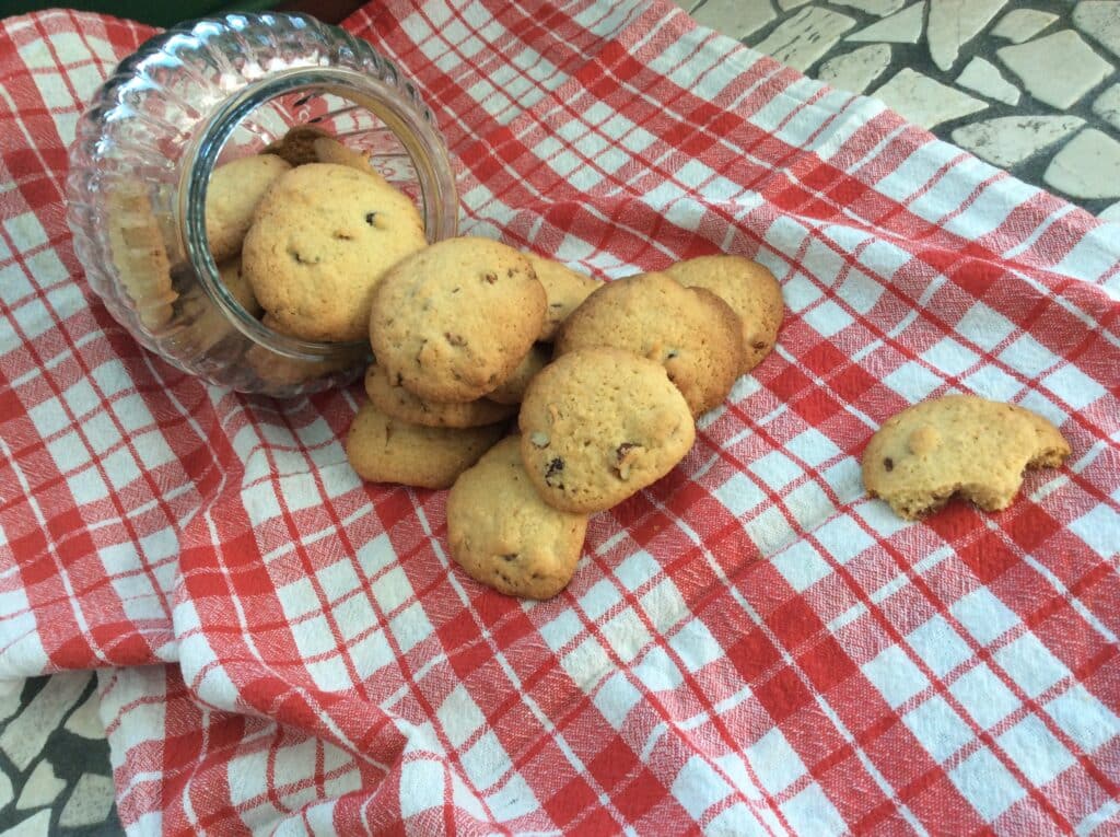 Cookie med tranebær